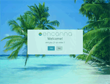 Tablet Screenshot of encanna.com